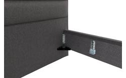 Goossens bedframe elite grijs stof - 8227955-01