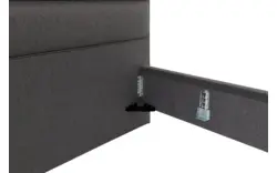 Goossens bedframe elite grijs stof - 8227955-01