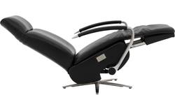 Goossens relaxstoel athena zwart leer - 8228247-02
