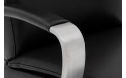 Goossens relaxstoel athena zwart leer - 8228247-01