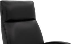 Goossens relaxstoel athena zwart leer - 8228247-01