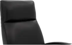 Goossens relaxstoel athena zwart leer - 8228247-01