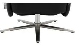Goossens relaxstoel athena zwart leer - 8228247-01