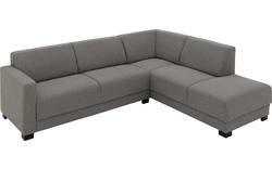 Goossens hoekbank my style grijs stof - 8228263-01