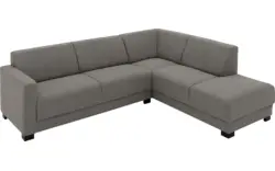 Goossens hoekbank my style grijs stof - 8228263-01