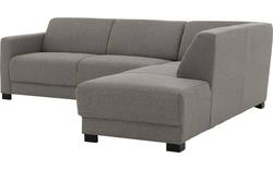 Goossens hoekbank my style grijs stof - 8228263-01