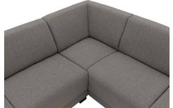 Goossens hoekbank my style grijs stof - 8228263-01
