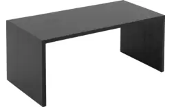 Goossens bijzettafel quinze zwart eiken - 8228267-01