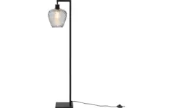 Goossens vloerlamp dijon zwart metaal - 8228438-01