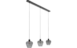 Goossens hanglamp dijon zwart metaal - 8228439-01