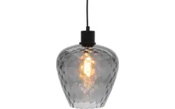 Goossens hanglamp dijon zwart metaal - 8228439-01