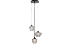 Goossens hanglamp dijon zwart metaal - 8228440-02