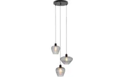 Goossens hanglamp dijon zwart metaal - 8228440-01