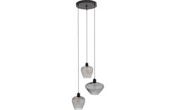 Goossens hanglamp dijon zwart metaal - 8228440-01