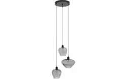 Goossens hanglamp dijon zwart metaal - 8228440-01