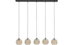 Goossens hanglamp soleil zwart metaal - 8228444-01