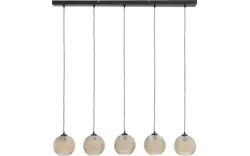 Goossens hanglamp soleil zwart metaal - 8228444-01