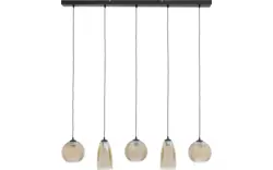 Goossens hanglamp soleil zwart metaal - 8228445-01