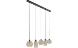 Goossens hanglamp soleil zwart metaal - 8228445-01
