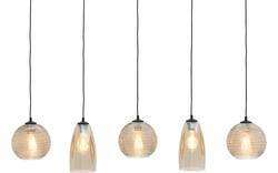 Goossens hanglamp soleil zwart metaal - 8228445-01
