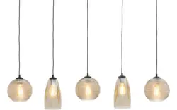 Goossens hanglamp soleil zwart metaal - 8228445-01