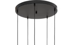 Goossens hanglamp soleil zwart metaal - 8228446-01