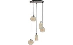 Goossens hanglamp soleil zwart metaal - 8228447-01