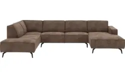 Goossens u bank hercules bruin microvezel - 8229329-01-gespiegeld