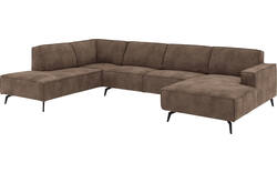 Goossens u bank hercules bruin microvezel - 8229329-02-gespiegeld