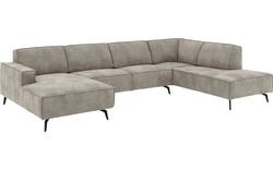 Goossens u bank hercules grijs microvezel - 8229330-02
