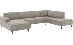 Goossens u bank hercules grijs microvezel - 8229330-01