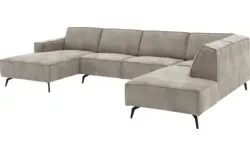 Goossens u bank hercules grijs microvezel - 8229330-01
