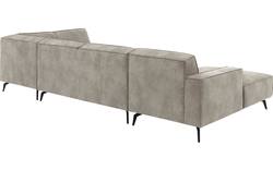 Goossens u bank hercules grijs microvezel - 8229330-01
