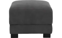 Goossens hocker my style grijs microvezel - 8229339-01