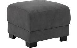 Goossens hocker my style grijs microvezel - 8229339-02