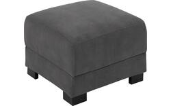 Goossens hocker my style grijs microvezel - 8229339-01