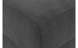 Goossens hocker my style grijs microvezel - 8229339-01