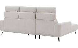 Goossens excellent loungebank princess wit stof - 8229345-01