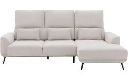 Goossens excellent loungebank princess wit stof - 8229345-gespiegeld-01