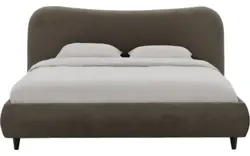Goossens bedframe pecaro bruin stof - 8229395-01