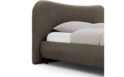 Goossens bedframe pecaro bruin stof - 8229395-01