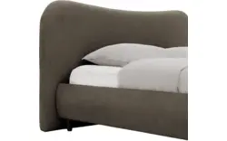 Goossens bedframe pecaro bruin stof - 8229395-01
