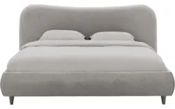 Goossens bedframe pecaro grijs stof - 8229398-01