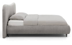 Goossens bedframe pecaro grijs stof - 8229398-01