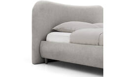 Goossens bedframe pecaro grijs stof - 8229398-04