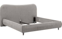 Goossens bedframe pecaro grijs stof - 8229398-01