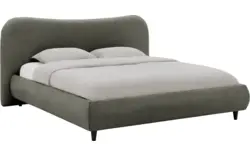 Goossens bedframe pecaro groen stof - 8229399-01