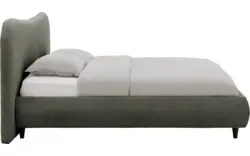 Goossens bedframe pecaro groen stof - 8229399-01