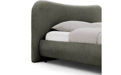 Goossens bedframe pecaro groen stof - 8229399-04