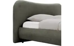 Goossens bedframe pecaro groen stof - 8229399-01